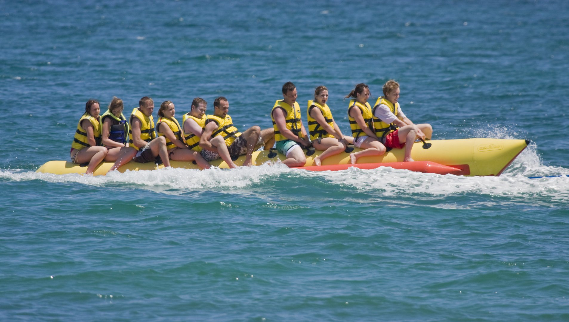 banana boat in alcudia