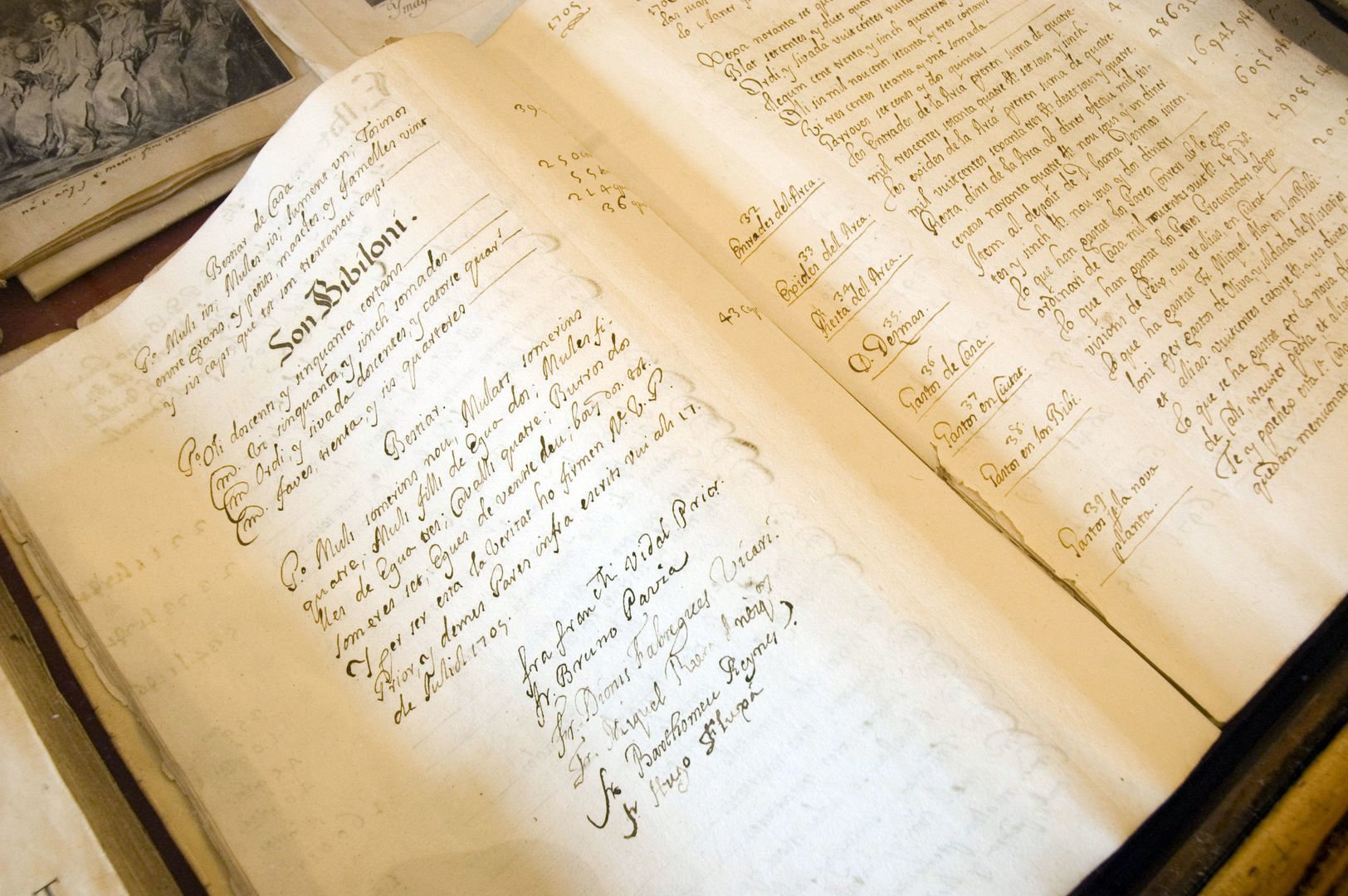 Buch in Valldemossa Kloster