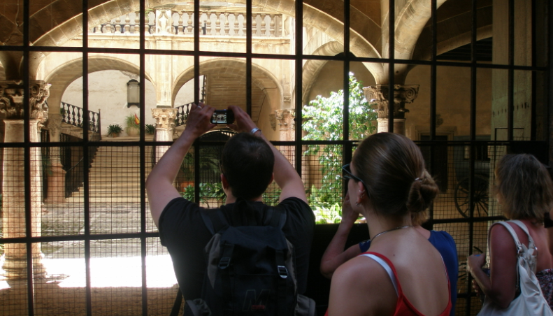 Innenhof in Palma