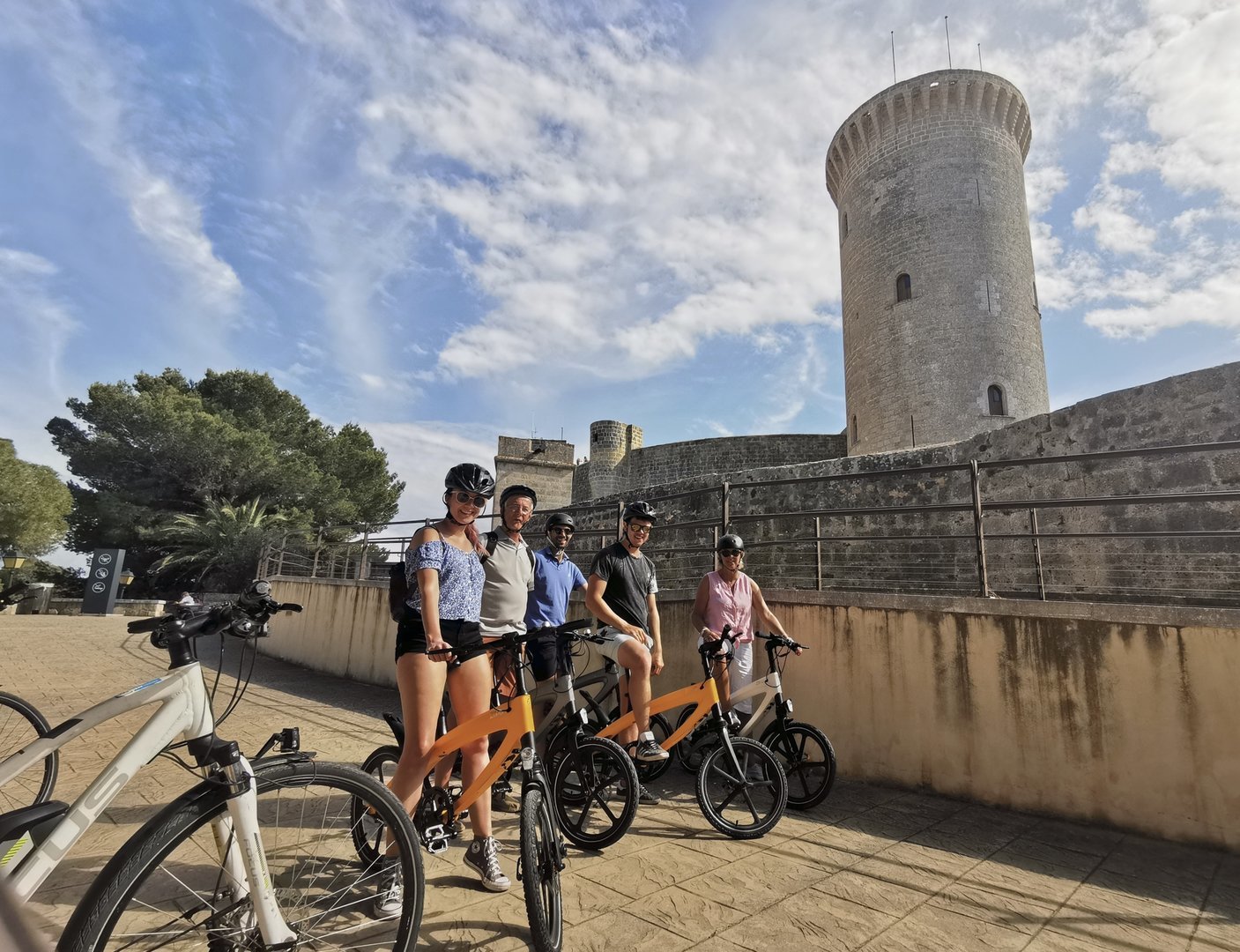 Stop am Bellver Schloss