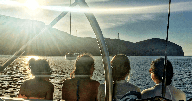 Segelbootfahrt zur Insel Cabrera