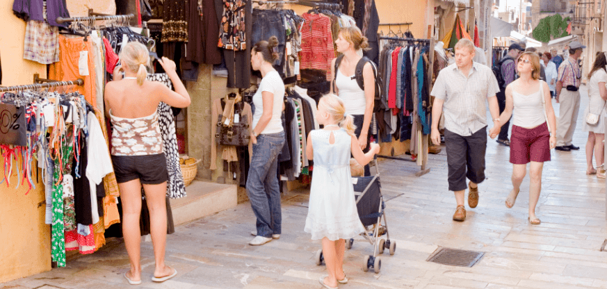 Wochen Markt in Alcudia
