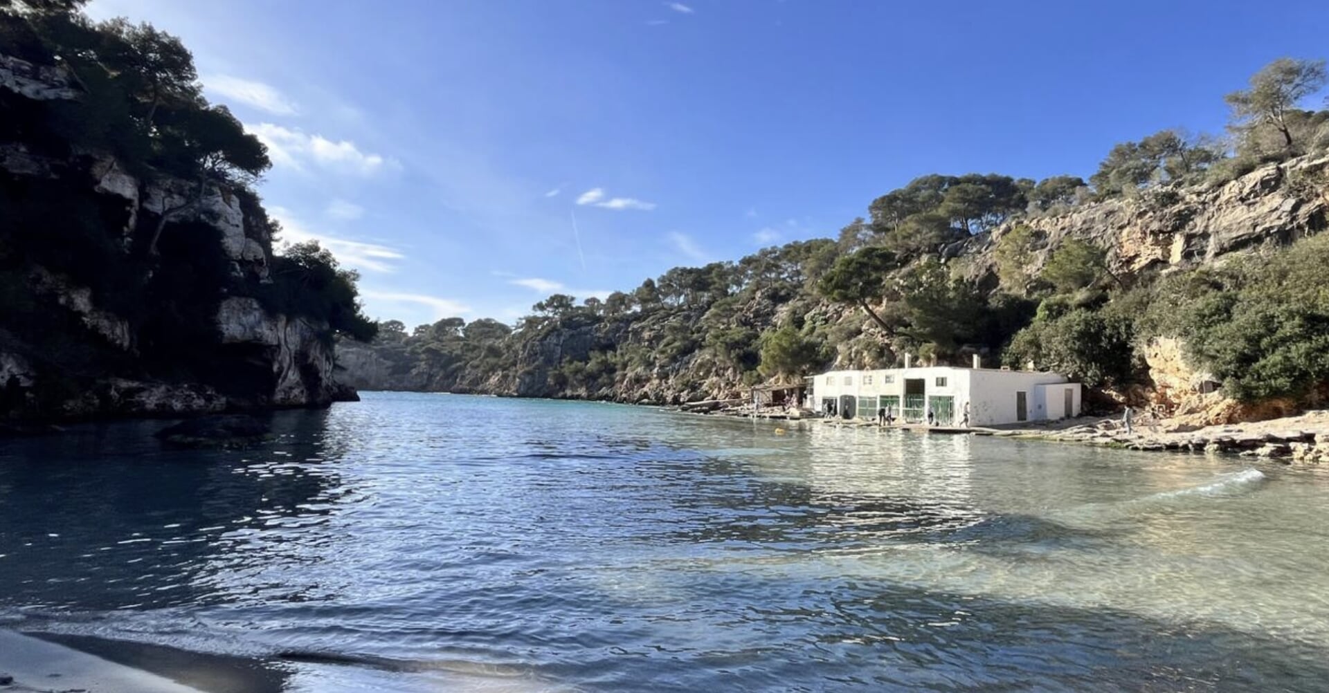 baño en una cala