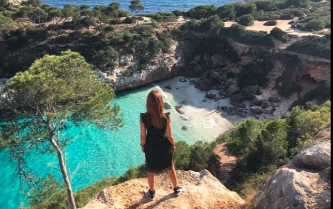 vistas de la cala