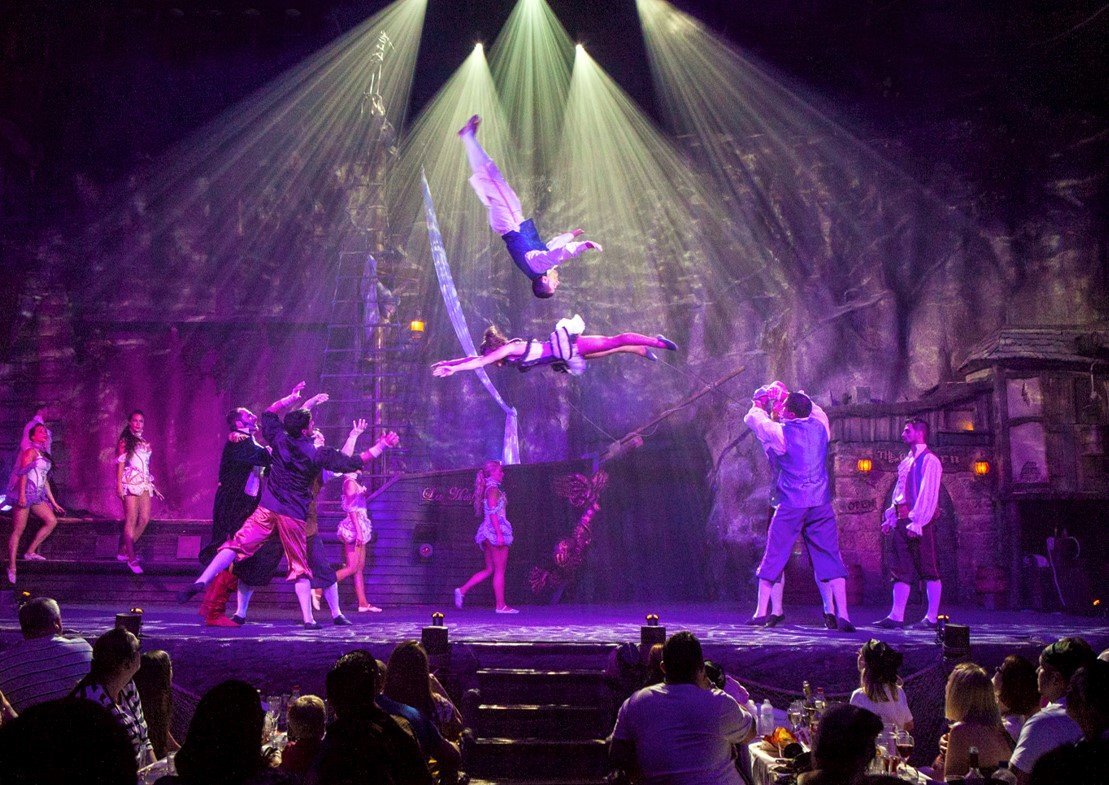 Comedia y baile en uno solo show