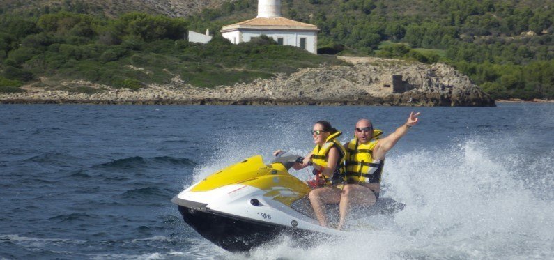 jet ski in Alcudia