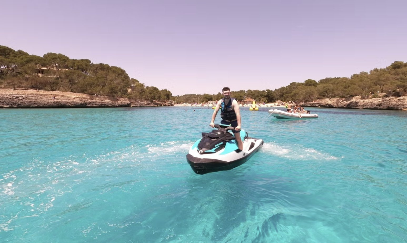 Jet ski nach Calo des Moro