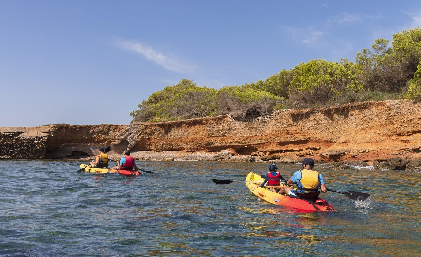 Kajakroute durch Alcanda