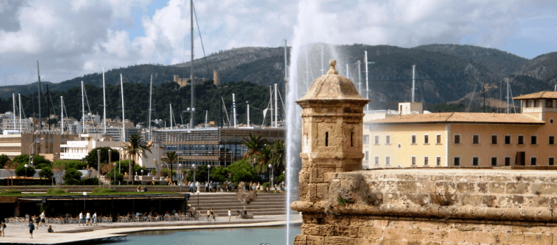 Panoramablick von Palma