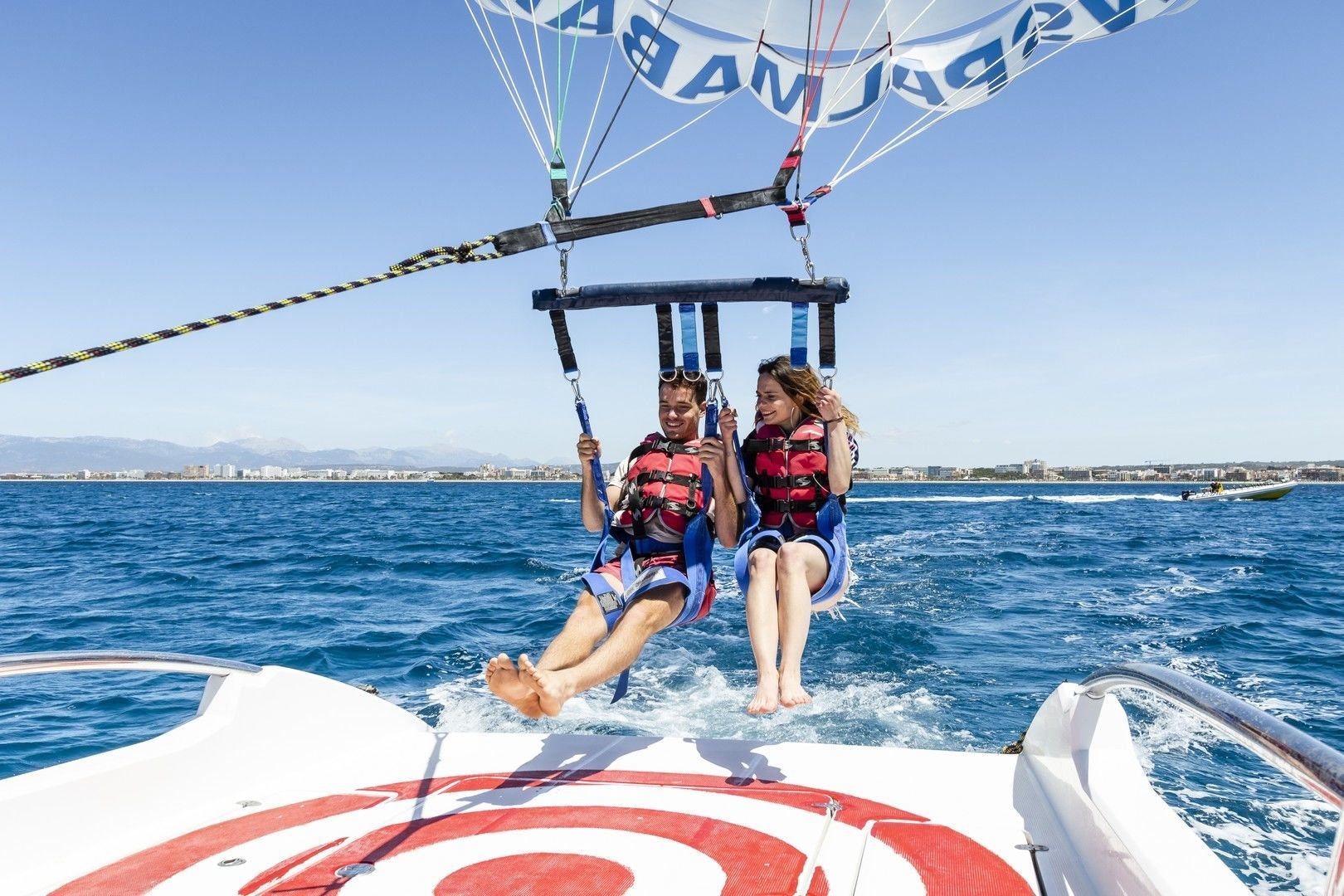 parasailing