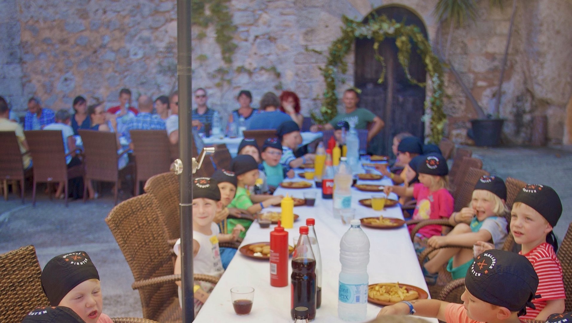 Kindermahlzeiten auf der Tour