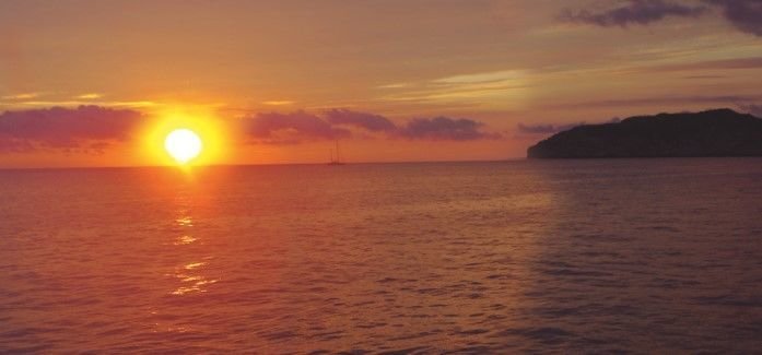 Mallorca bei Sonnenuntergang