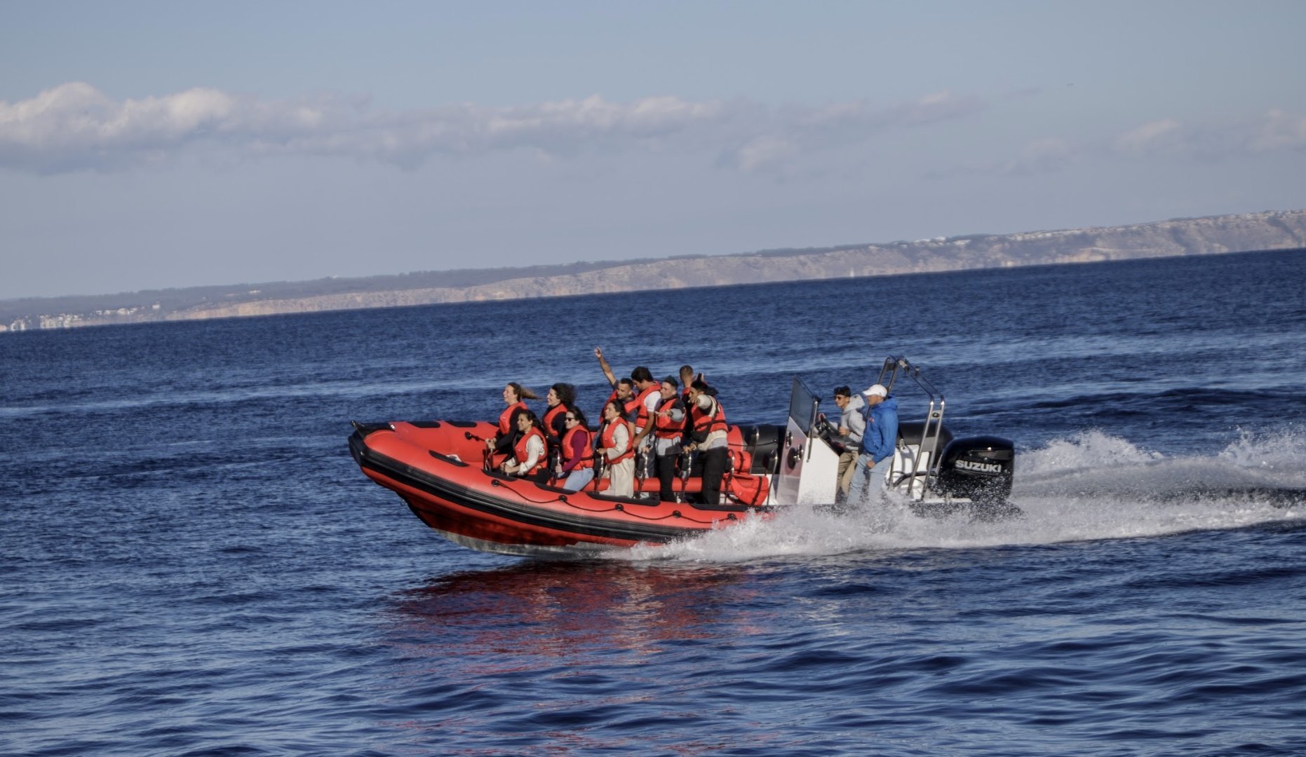 Fahrt mit dem Speed Boat 