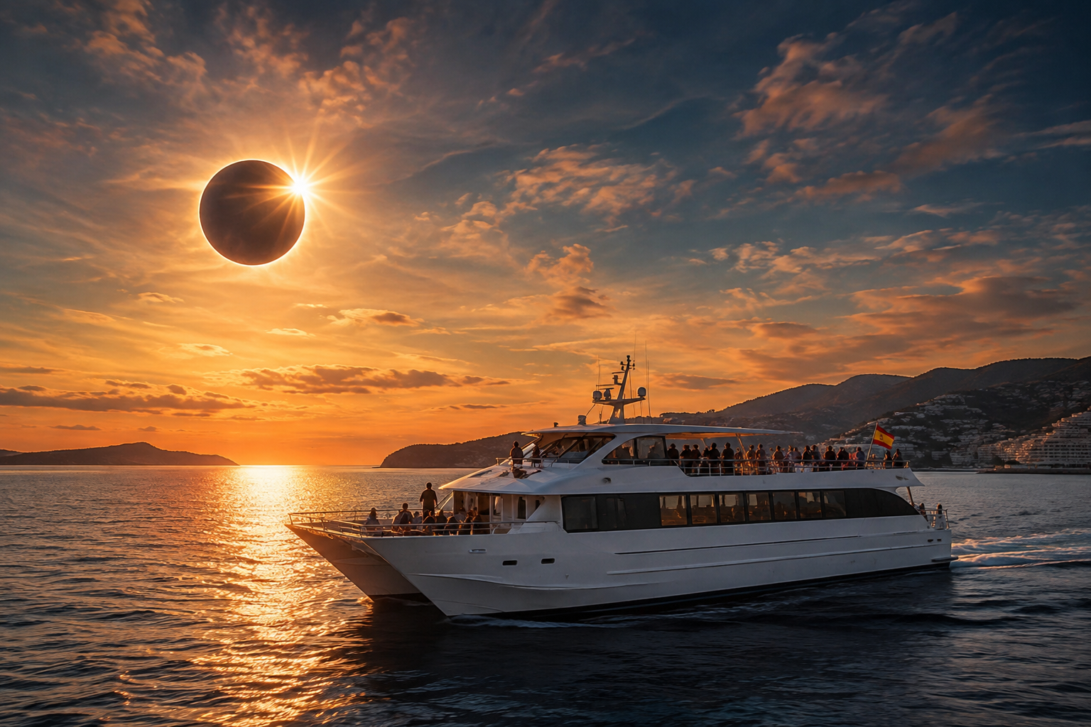 Sonnenfinsternis 2026 Bootsfahrt