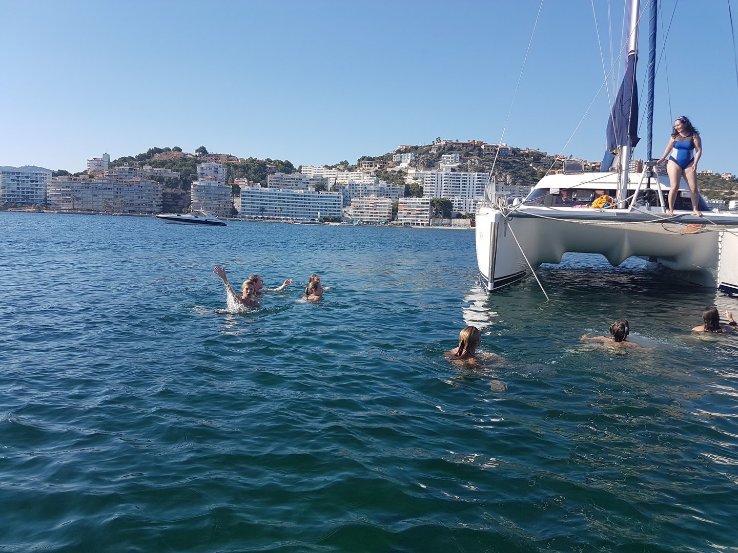 catamarán en Santa Ponsa
