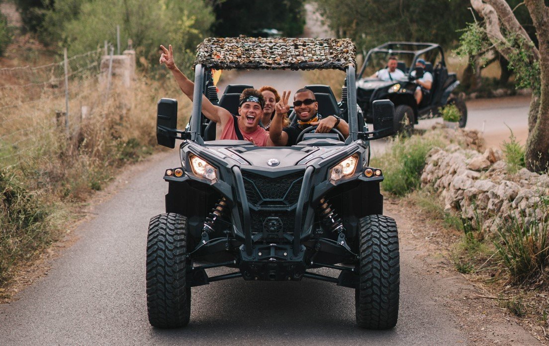 ruta en buggy off road