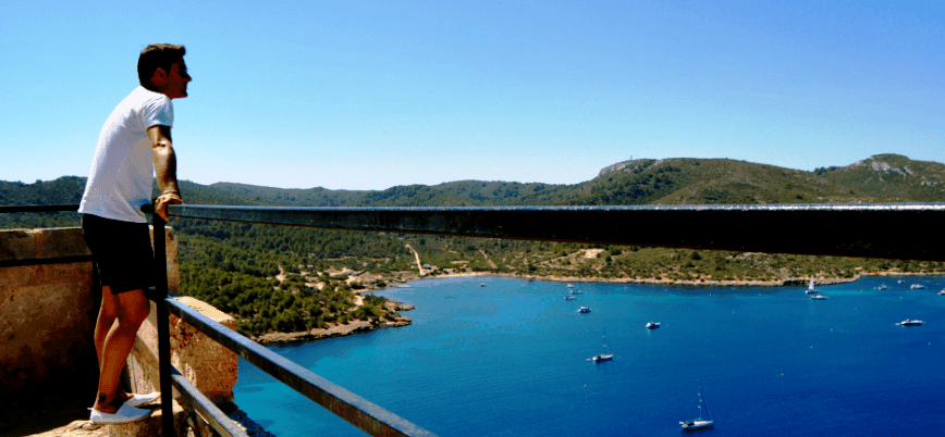 vistas desde el castillo de cabrera