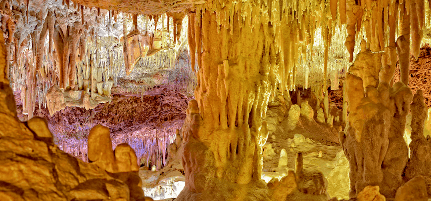 excursión a las cuevas rocas