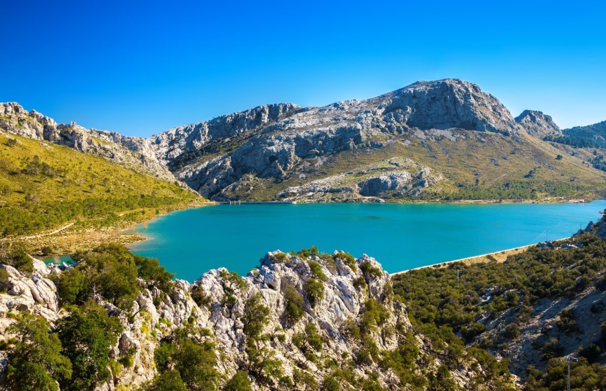 De excursión por Mallorca: embalse Cuber