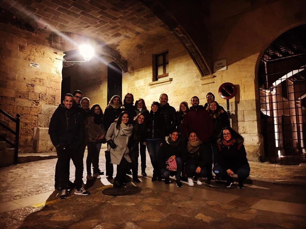 foto de grupo en el tour