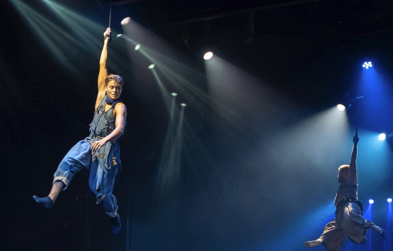 acrobatas en ohala show