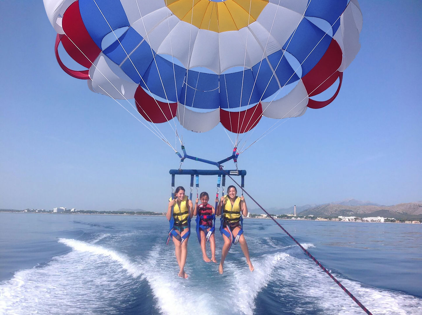 parasail de pack deportes aquaticos