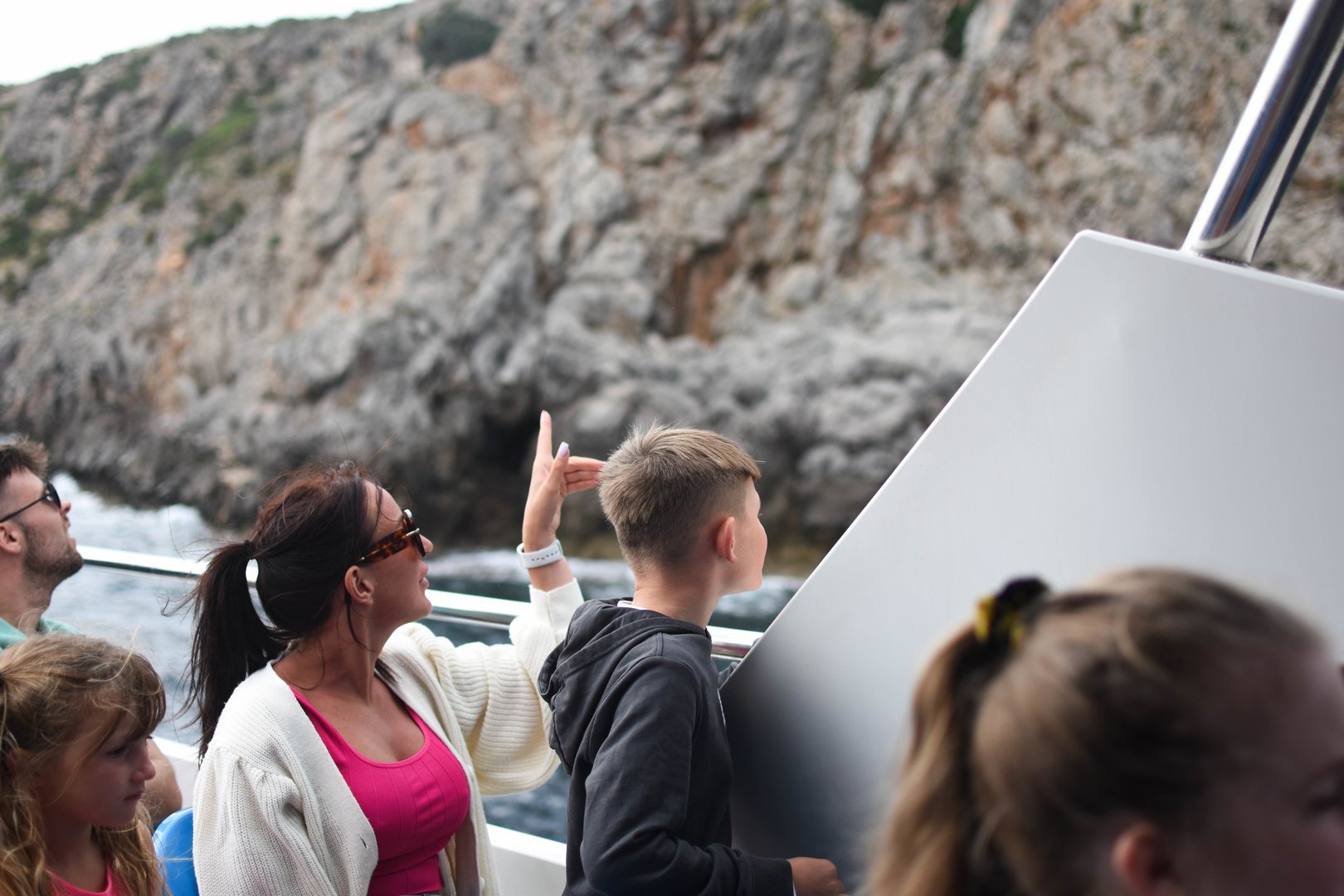  vista de la cala desde el barco