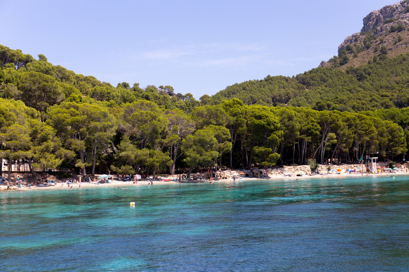 exursion en barco en mallorca cala figuera