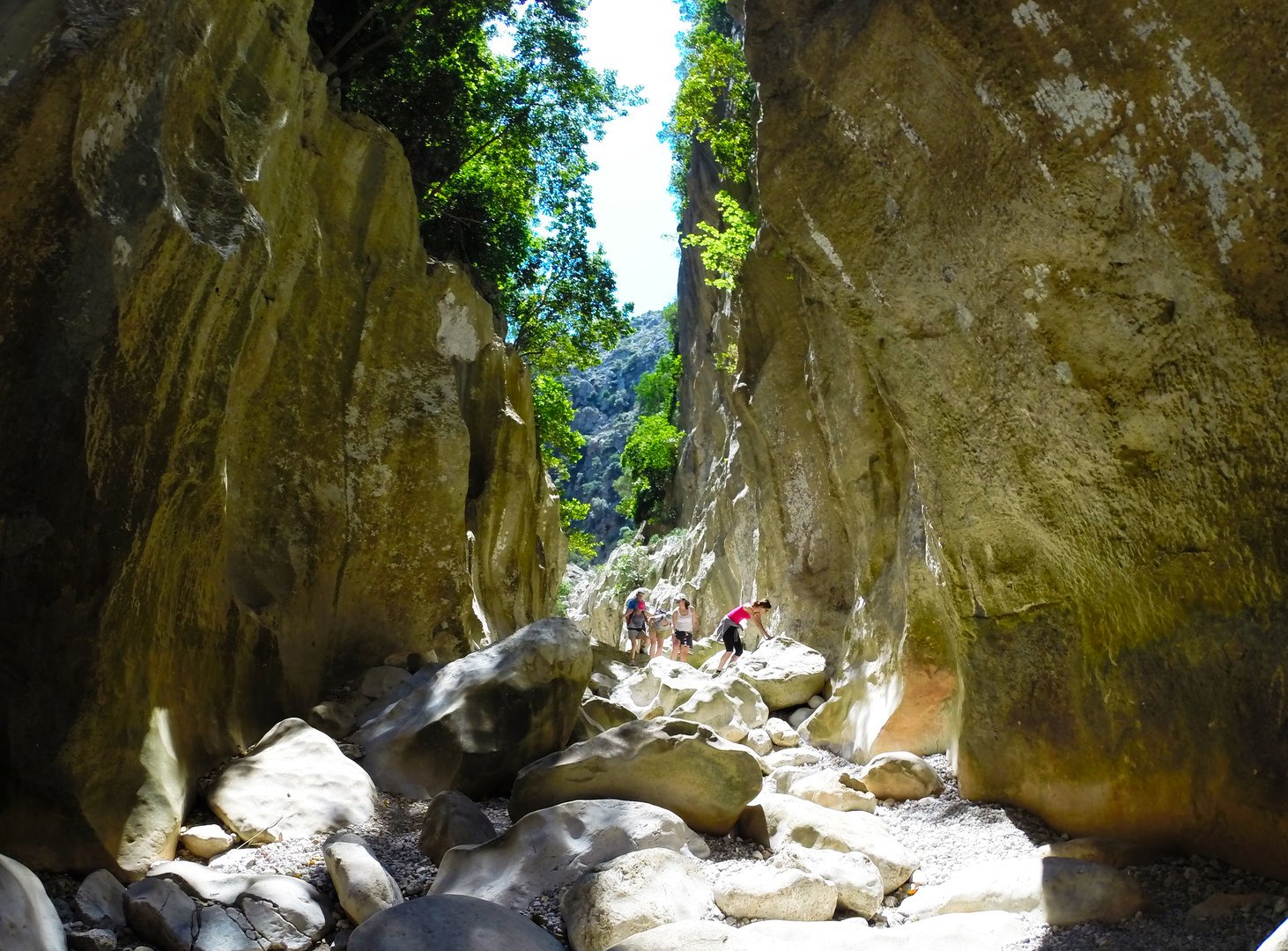 ruta interior torrente de pareis