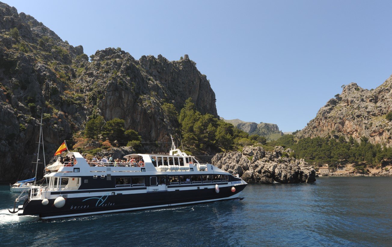 barco desde Sa Calobra