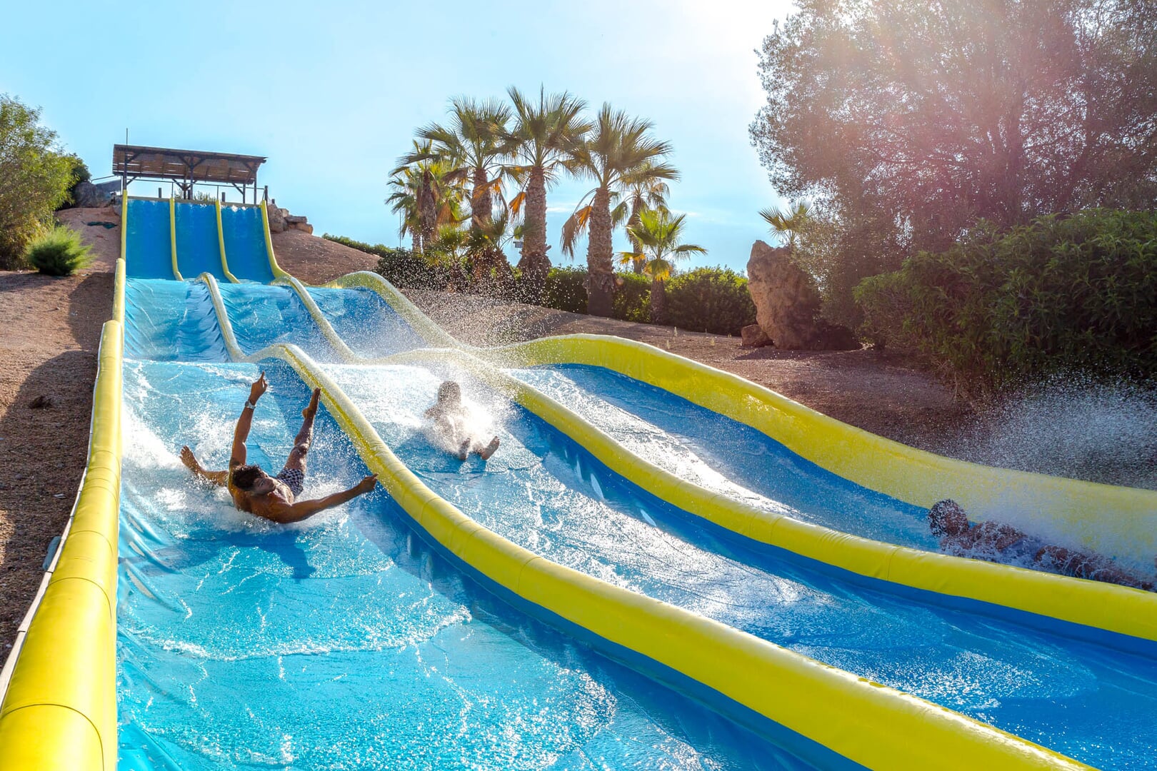 kamikazes slides in aqualand