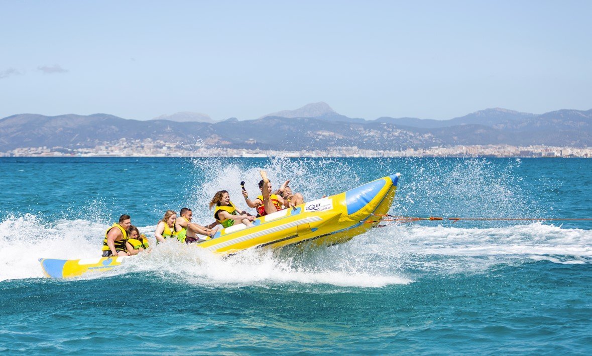 click mallorca banana boat