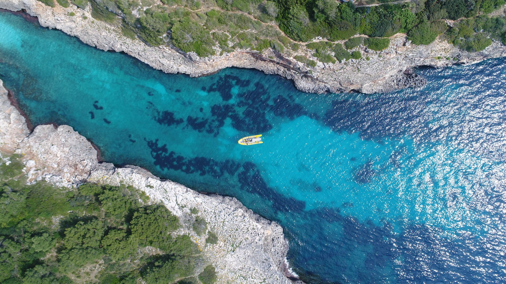 sea from above