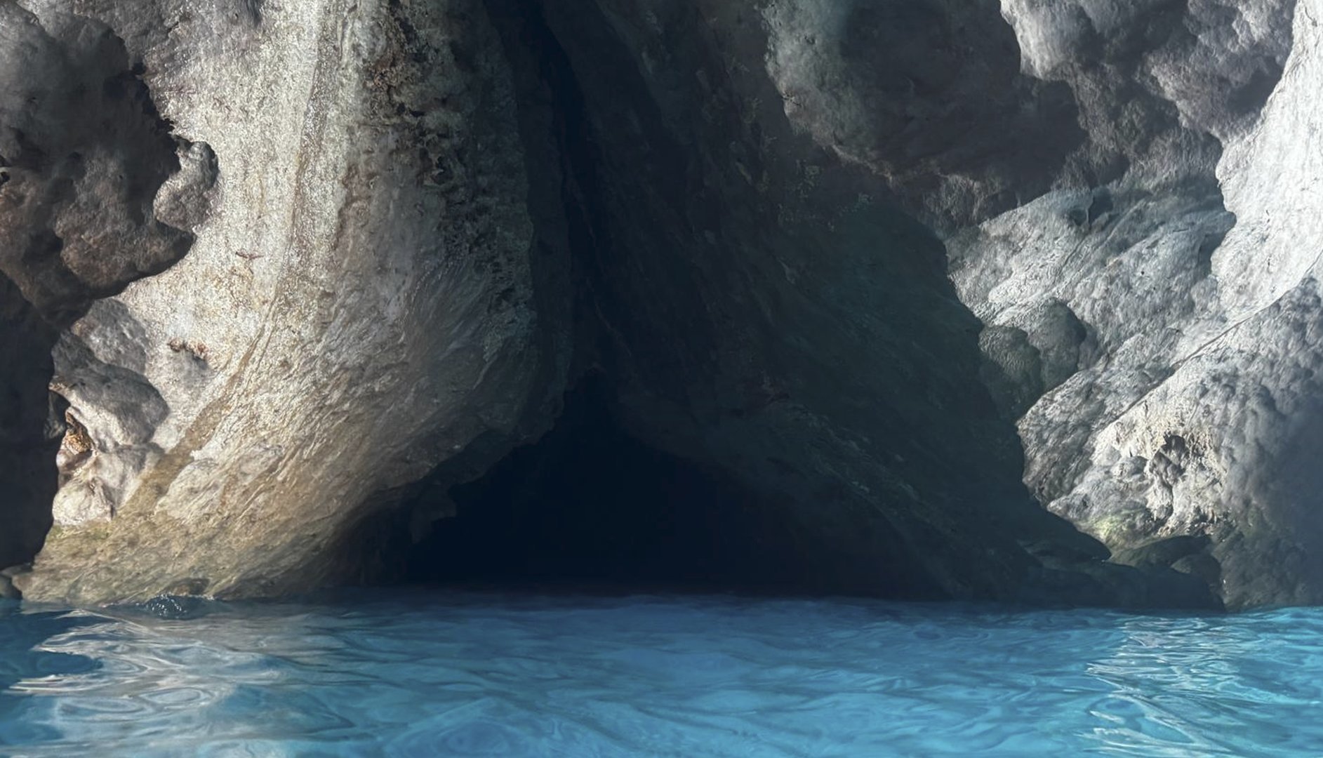 Landscape around the Blue Cave