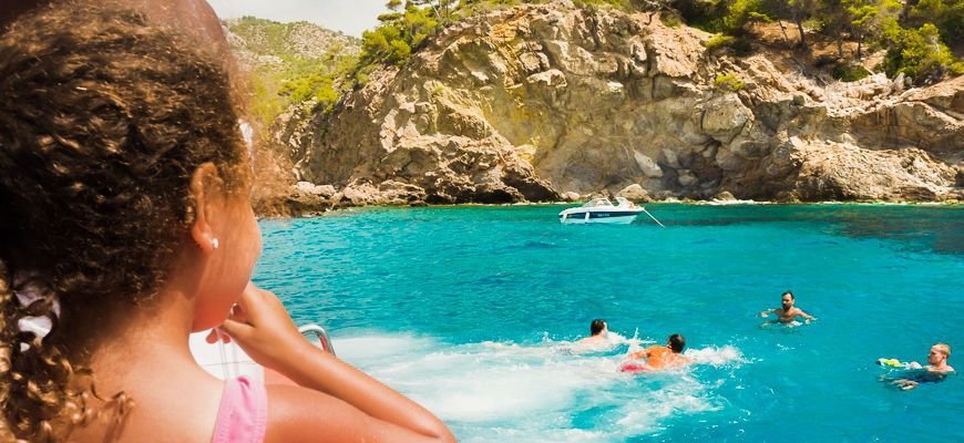 swimming stop cala egos