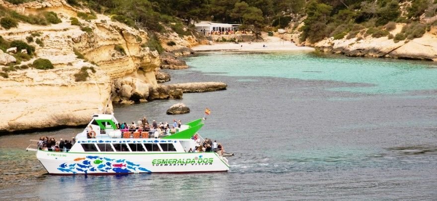 boat trip in the magalluf and palmanova coast