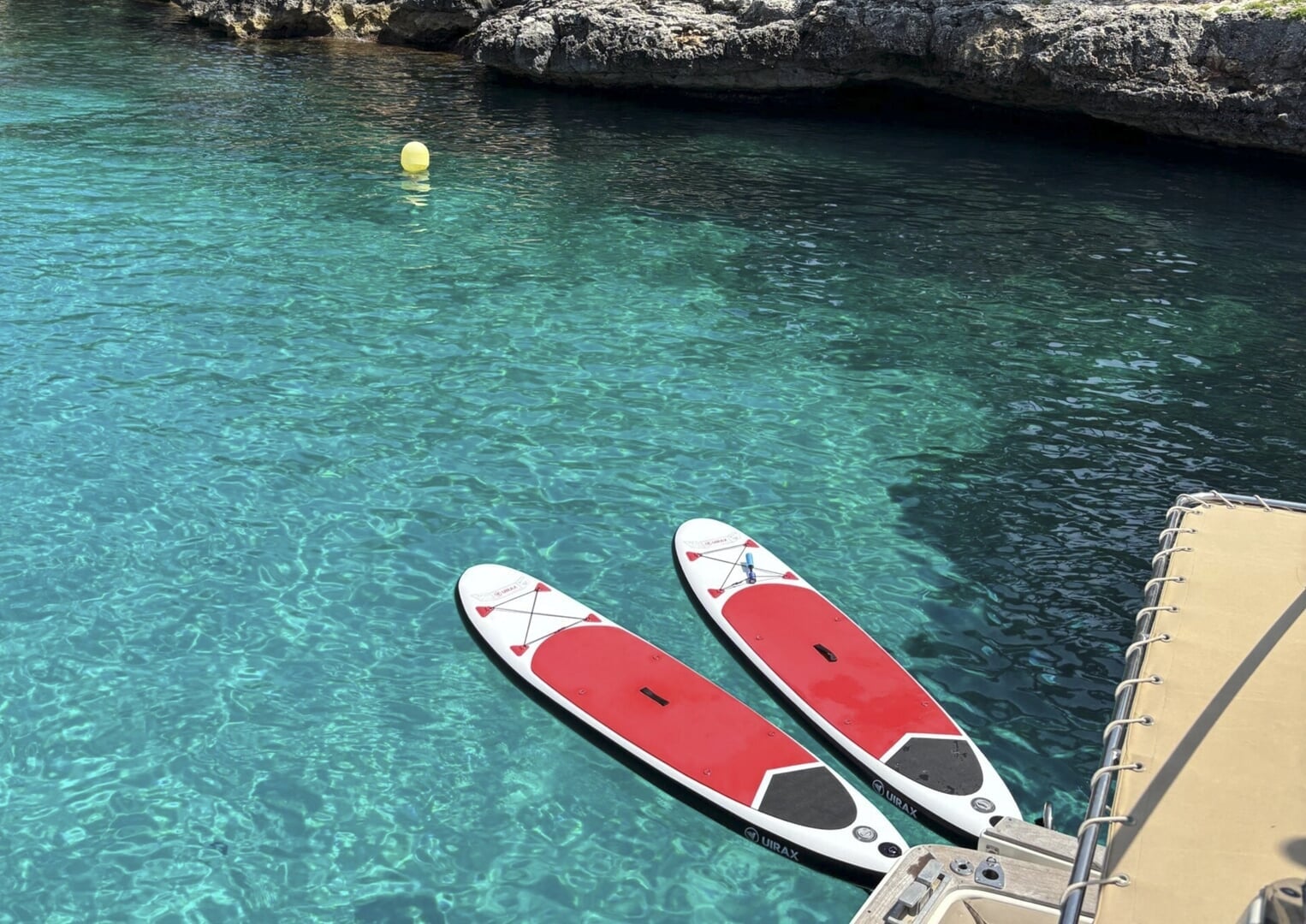 doing stand up paddling