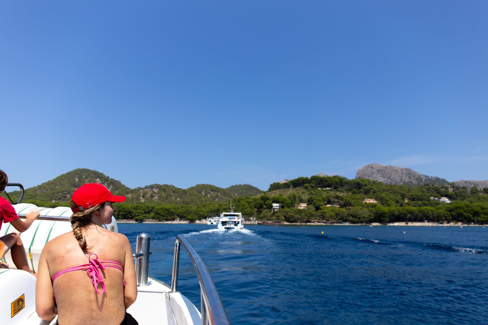 view of the formentor lighthouse on the boat trip