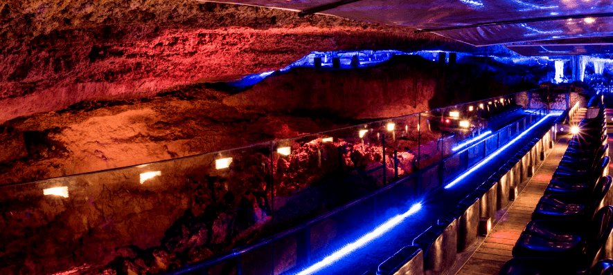 stalactites and stalagmites