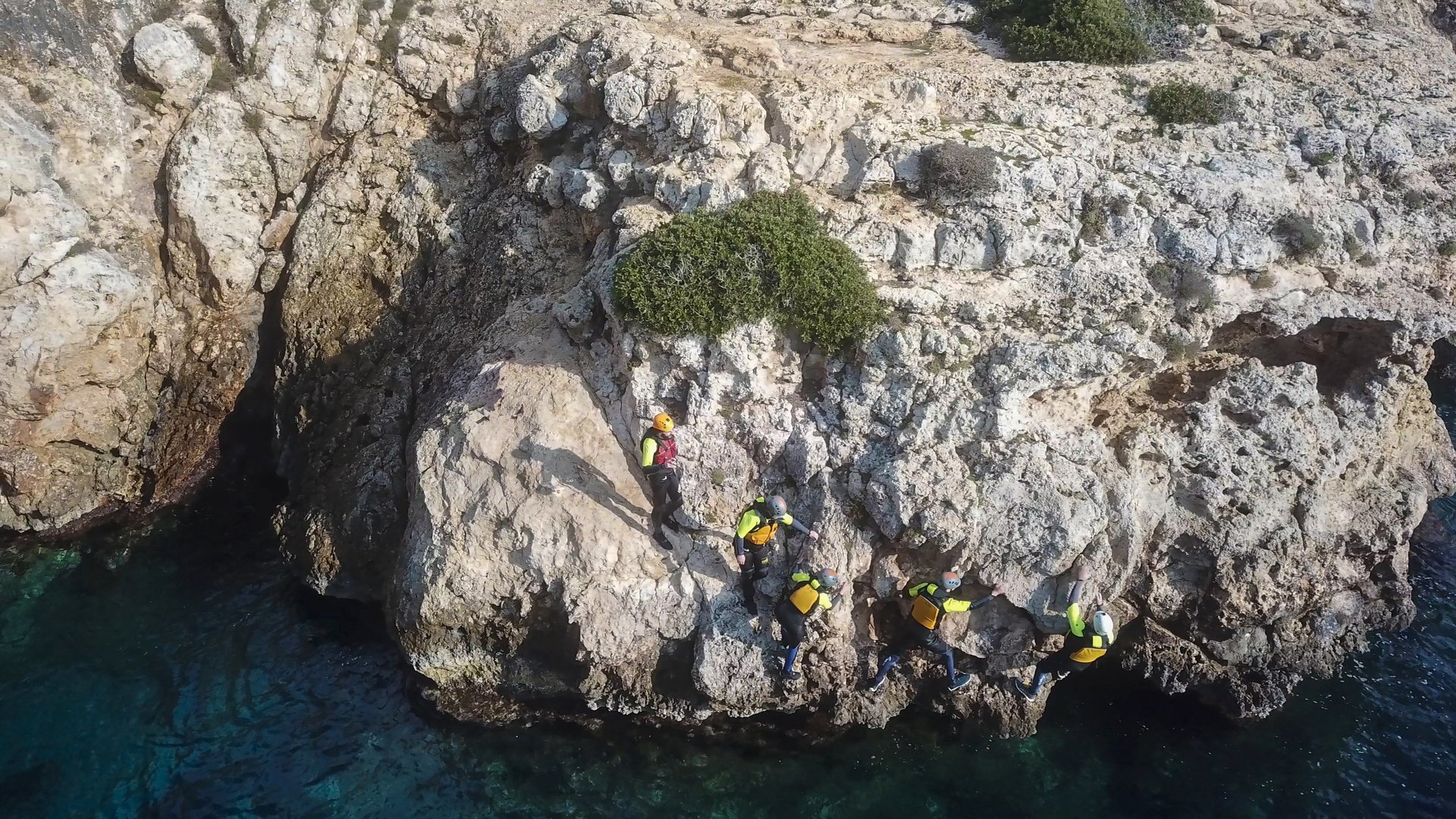 Cliffs where the excursion takes place