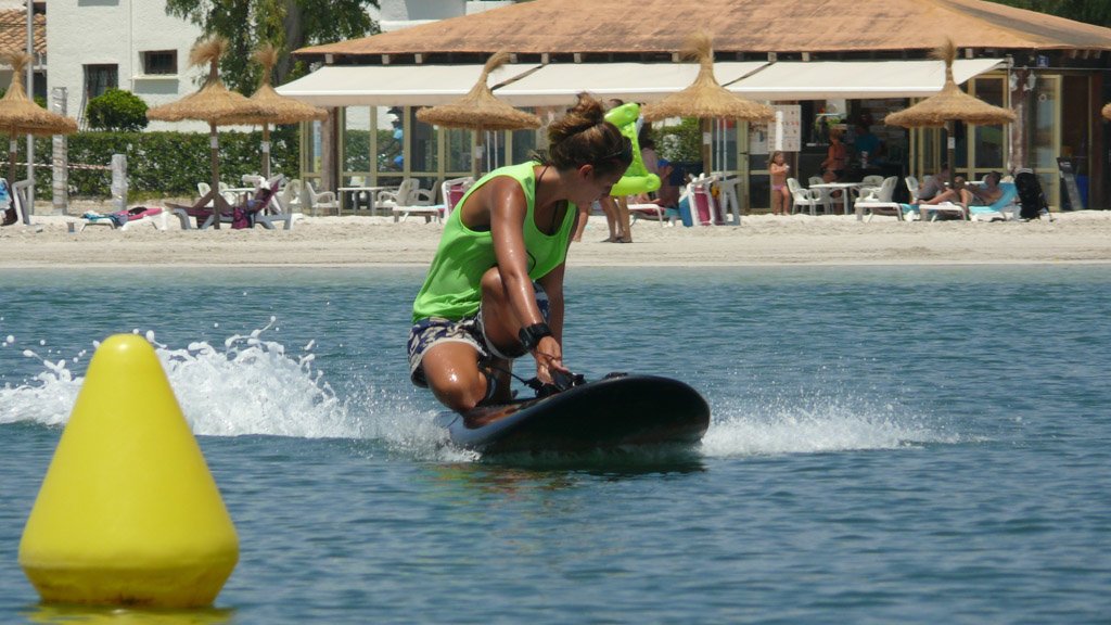 electric surfboard in mallorca