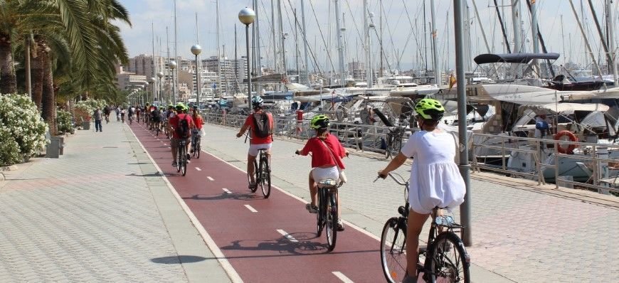 visit palma on a bike