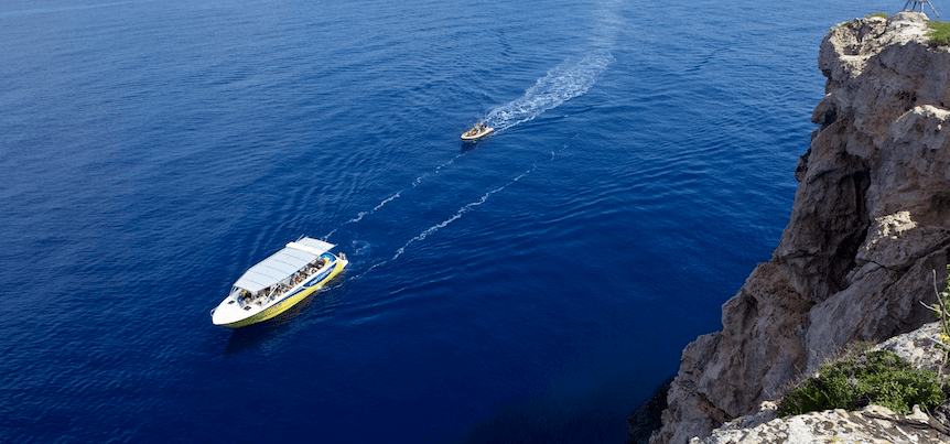 boat trip in cabrera