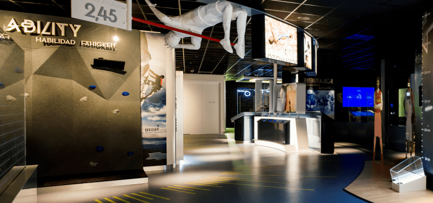 One of the rooms in Rafa Nadal Experience Museum