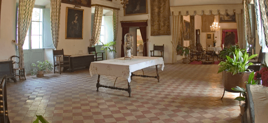 Inside the house of La Granja