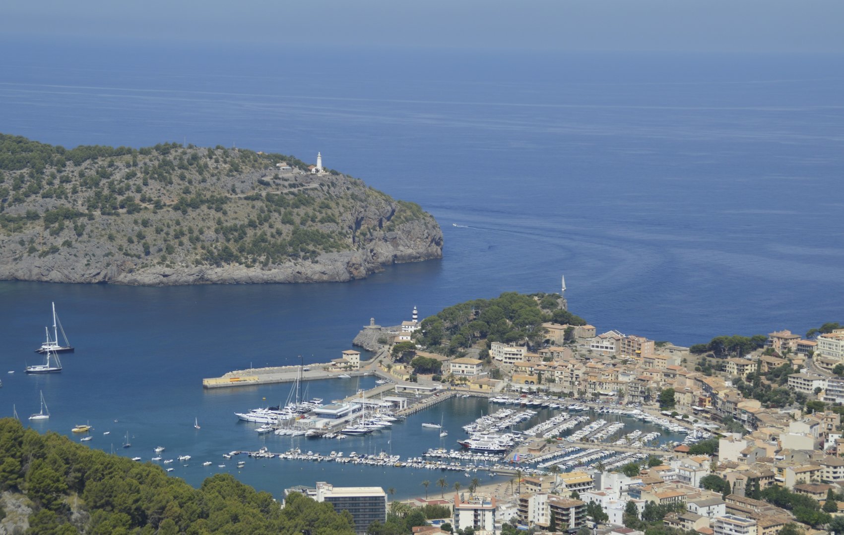 view at a bay