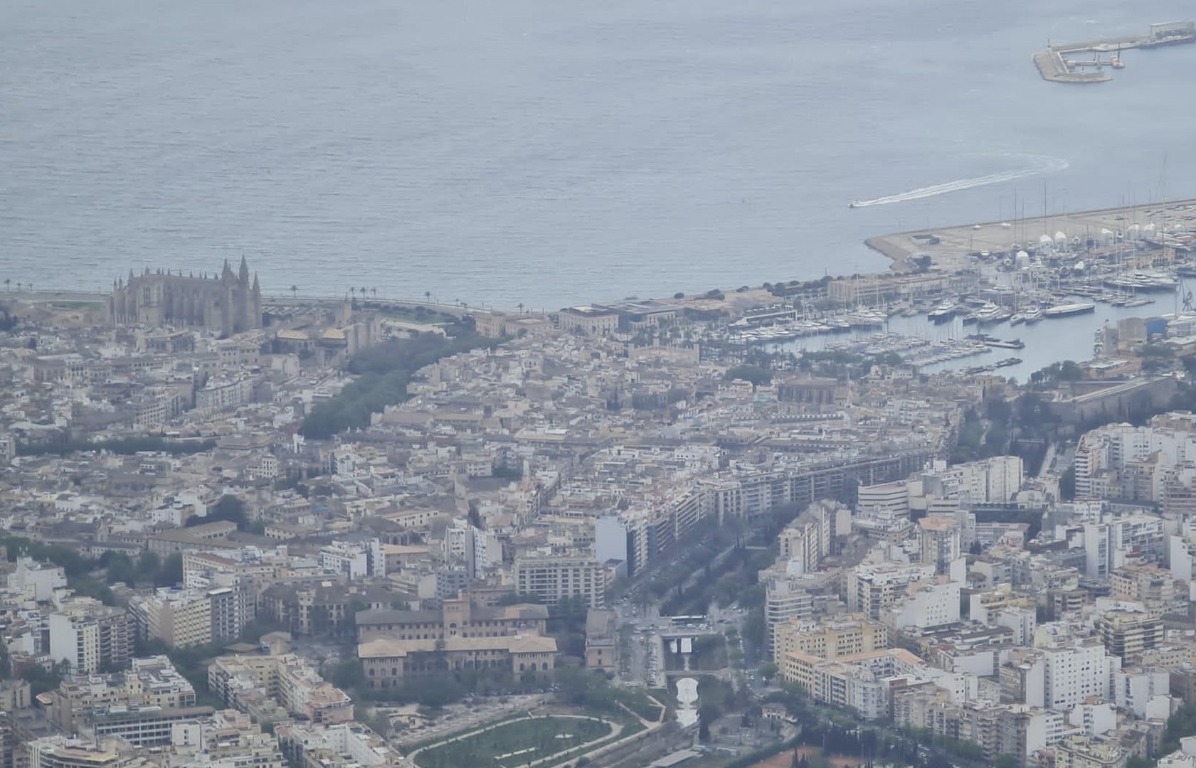 View for the Bay in Mallorca
