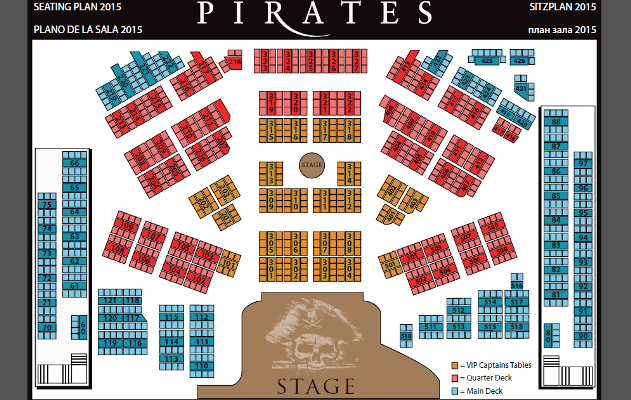 seat plan pirates show