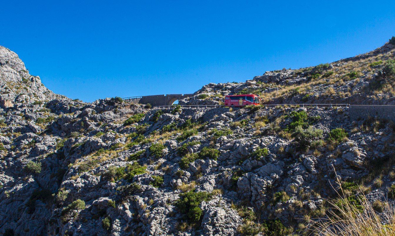 spectacular road to calobra