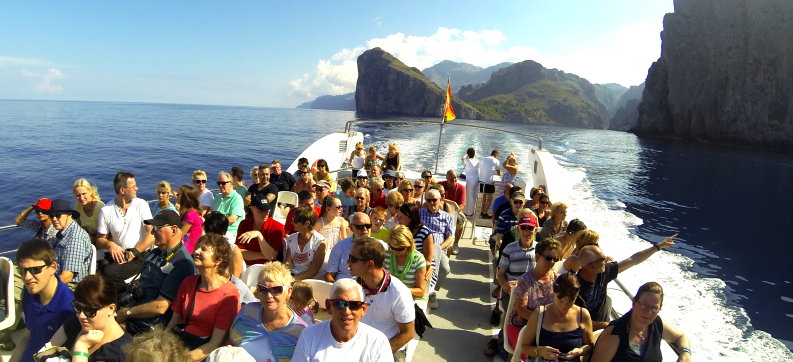 boat trip fromo Sa Calobra to Port Soller
